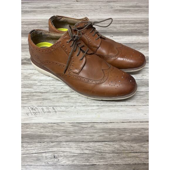 Florsheim Imperial Men’s 14M Brown Leather Wingtip Oxford Lace Up main image 11